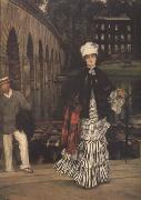 James Tissot The Return From the Boating Trip (nn01) oil on canvas